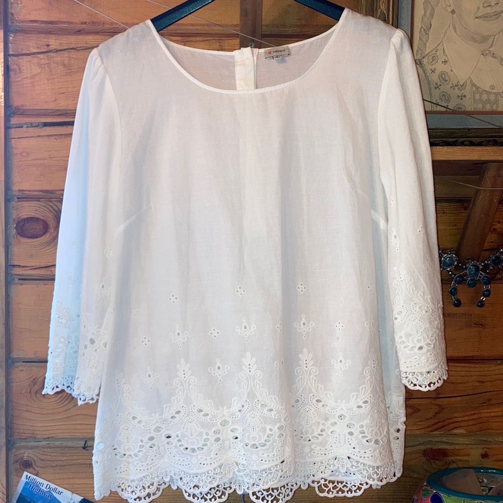Cremieux Top Size M White